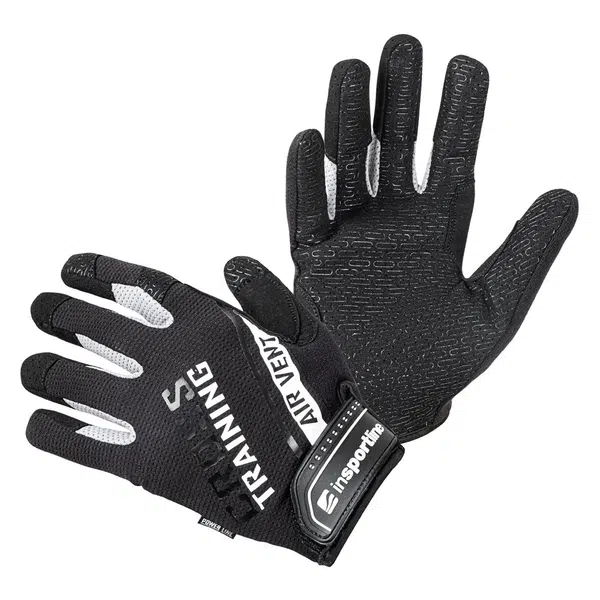 inSPORTline Fitness rukavice Taladaro černo-bílá - 3XL