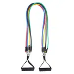 inSPORTline Nastavitelný gumový expandér Morpo Tubes 140 cm / 4,5-45 kg