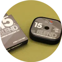 One more cast fluorocarbon blend fluorocarbon hooklink stiff 20 m - 15 lb