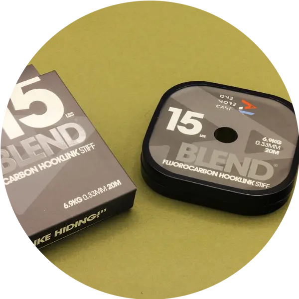 One more cast fluorocarbon blend fluorocarbon hooklink stiff 20 m - 15 lb