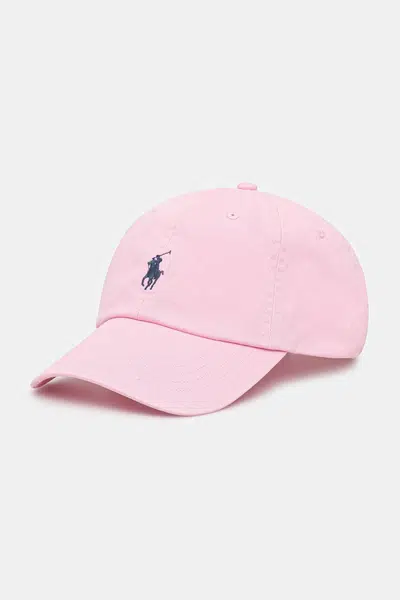 Bavlněná baseballová čepice Polo Ralph Lauren žlutá barva, 211912843