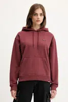 Mikina Dickies CLANCY dámská, černá barva, s kapucí, hladká, DK0A4Z2W