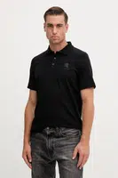 Polo tričko Karl Lagerfeld pánské, černá barva, 554221.745015