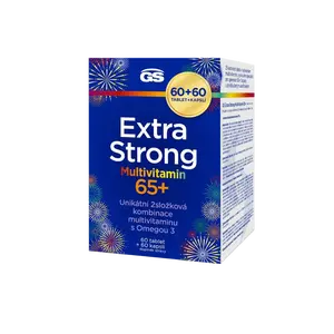 GS Extra Strong Multivitamin 65+, 120 kapslí