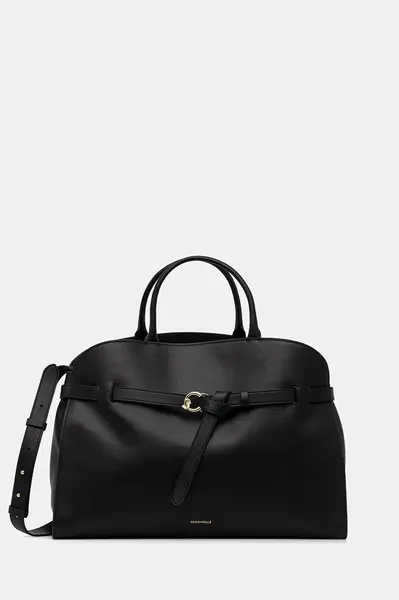 Kožená kabelka Coccinelle SABINE