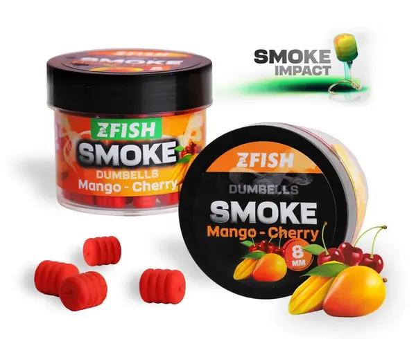 Zfish smoke pop-up dumbells 8 mm 20 g - mango cherry
