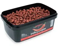 Mikbaits pelety chilli chips chilli squid 700 g 6 mm