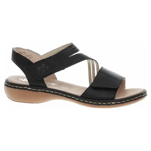 Dámské sandály Rieker 65964-00 schwarz 42