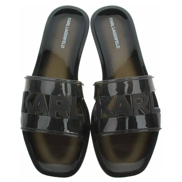 Karl Lagerfeld dámské plážové KL80005T V00 Black Rubber 39