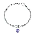 Morellato Půvabný ocelový náramek se srdíčkem Drops SCZ1345