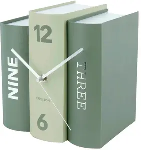 Karlsson Stolní hodiny Book KA5756GR