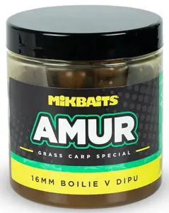 Mikbaits boilie v dipu amur range 250 ml - 16 mm