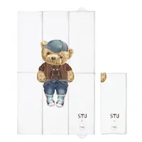 CEBA BABY Podložka přebalovací cestovní (80x50) Fluffy Puffy Stu