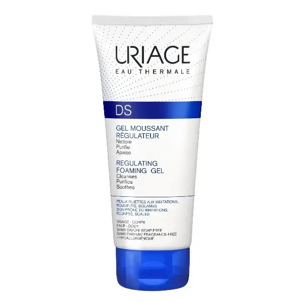 Uriage Čisticí gel pro suchou a podrážděnou pokožku D.S. (Regulating Foaming Gel) 150 ml