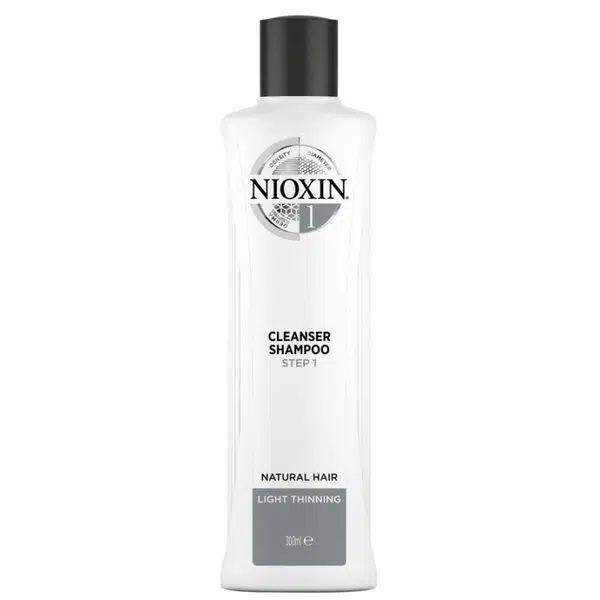 Nioxin Čisticí šampon pro jemné mírně řídnoucí přírodní vlasy System 1 (Shampoo Cleanser System 1) 300 ml