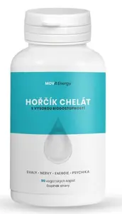 MOVit Energy Hořčík B6 Chelát 100 mg 90 veganských kapslí