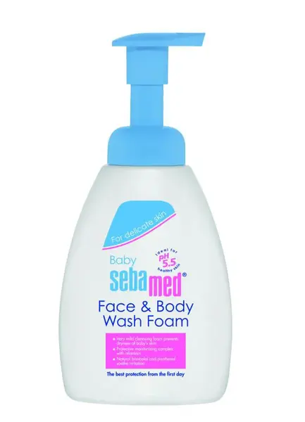 SEBAMED baby face body wash