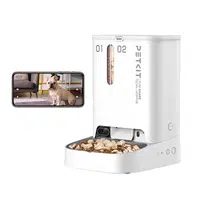 YumShare Dávkovač Dual-hopper pre mačky a malé psy s kamerou, 5 l