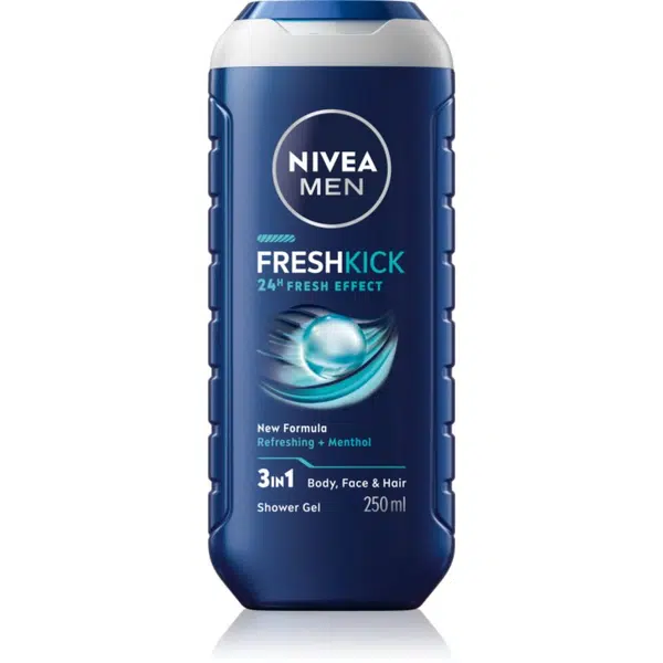 Nivea Men Fresh Kick sprchový gél pre mužov 250 ml