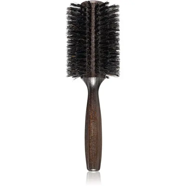 Janeke Bobinga Wood Hair-Brush Ø 70 mm drevená kefa na vlasy so štetinami z diviaka 23 cm 1 ks