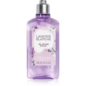 L’Occitane Lavande Blanche Perfumed Shower Gel upokojujúci sprchový gél 250 ml