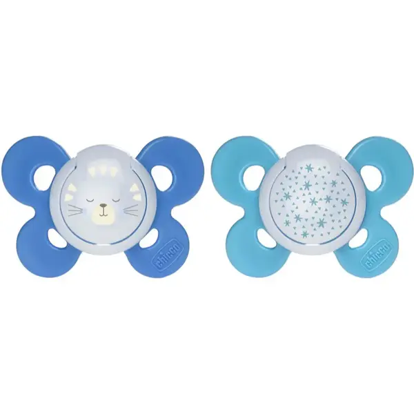 Chicco Physio Comfort Night 16-36 m cumlík Cat/Stars 2 ks