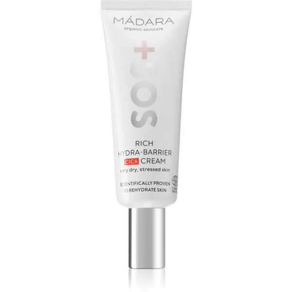 MÁDARA SOS+ Rich Hydra-Barrier CICA hydratačný krém na tvár 40 ml