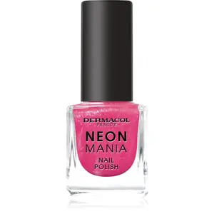 Dermacol Neon Mania lak na nechty odtieň 1 Pink Chic 5 ml