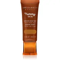 Danessa Myricks Beauty Yummy Skin Serum Skin Tint hydratačný make-up s vyhladzujúcim účinkom odtieň 12 - Dark Skin with Golden Undertones 100 ml