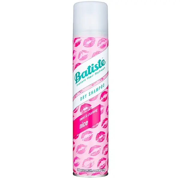 Batiste Nice suchý šampón pre absorpciu prebytočného mazu a pre osvieženie vlasov 200 ml