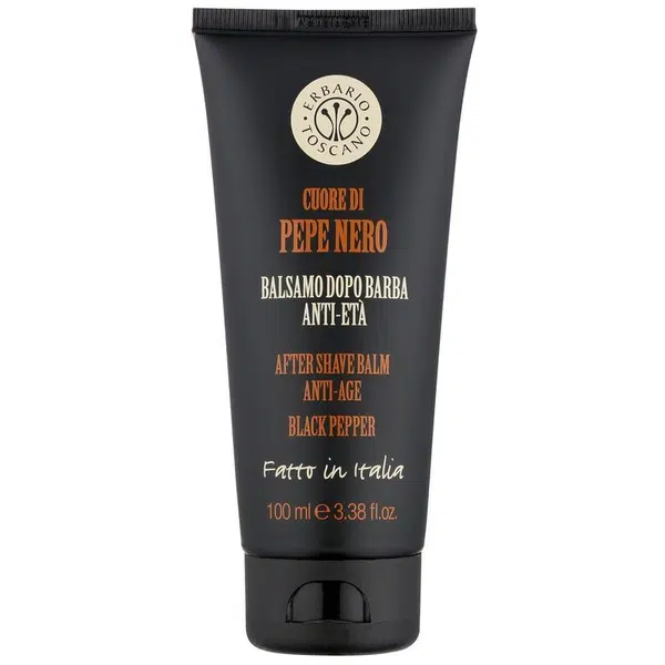 Erbario Toscano Cuore di Pepe Nero balzam po holení pre mužov 100 ml