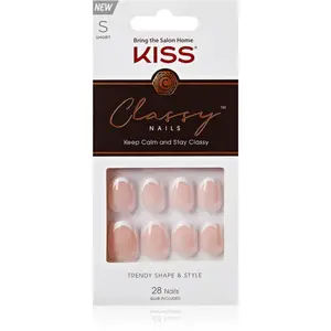 KISS Classy Nails Keep Calm and Stay Classy umelé nechty 28 ks