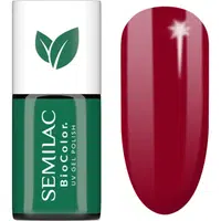 Semilac UV Hybrid BioColor gélový lak na nechty s použitím UV/LED lampy odtieň 729 Dark Cherry 7 ml