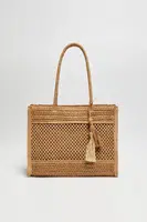 Marisse Beige Beach Bag