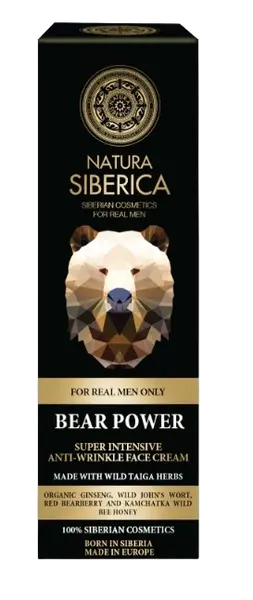 NATURA SIBERICA Super intenzívny krém proti vráskam Sila medveďa 50 ml