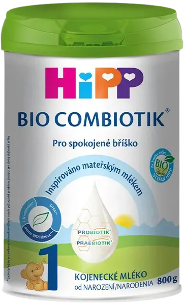 HIPP Počiatočná mliečna dojčenská výživa 1 BIO Combiotik® dóza 800 g