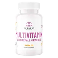APOROSA Multivitamín a minerály so šípkami 90 tabliet