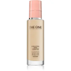 Oriflame The One Everlasting Sync Stress-Free dlhotrvajúci make-up SPF 20 odtieň Vanilla Neutral 30 ml