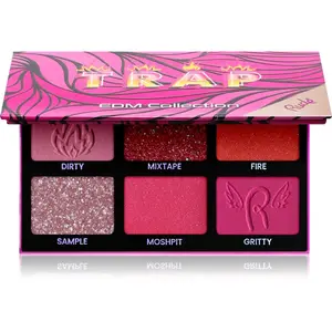 Rude Cosmetics EDM Collection paletka očných tieňov odtieň Trap 6 g