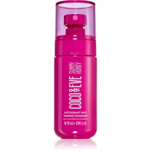 Coco & Eve Sunny Honey Antioxidant Face Tanning Micromist samoopaľovacia hmla na tvár 75 ml