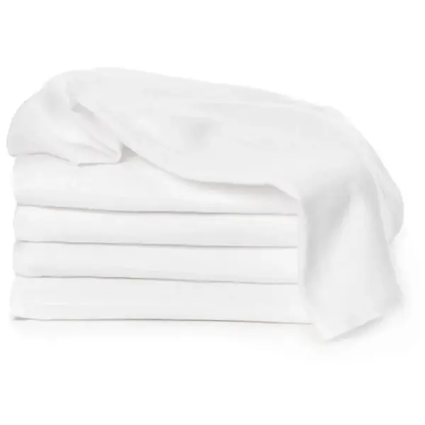 T-TOMI TETRA Cloth Diapers EXCLUSIVE COLLECTION White látkové plienky White 70x70 cm 5 ks