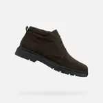 Dark brown men's ankle boots Geox Spherica EC1 B ABX - Men
