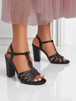 Resti Women's block heel sandals Daffi Elegance