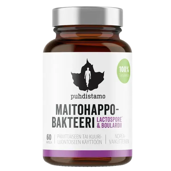 PUHDISTAMO Lactic Acid Bacteria Boulardii 60 kapsúl