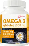 NUTRICIUS Omega 3 Rybí olej 1000 mg EPA 330 mg/DHA 220 mg 150 kapsúl