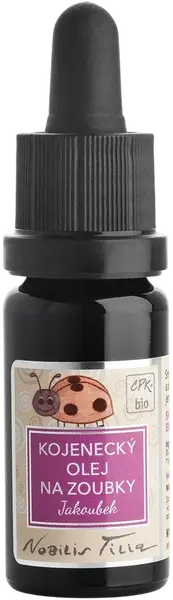 NOBILIS TILIA Dojčenský olej na zúbky Jakoubek 10 ml