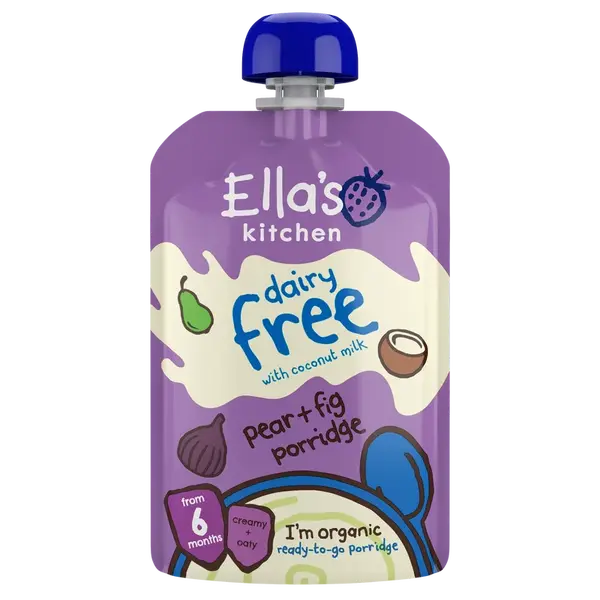 ELLA'S KITCHEN BIO Nemliečna kaša s hruškami a figami 100 g
