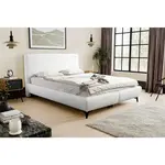 MID.YOU ČALOUNĚNÁ POSTEL, 160/200 cm, krémová