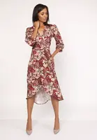 Lanti Dámske šaty Suk161 vzorované