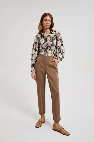 Marisse Women's Trousers Z-Sp-4524 Brown
